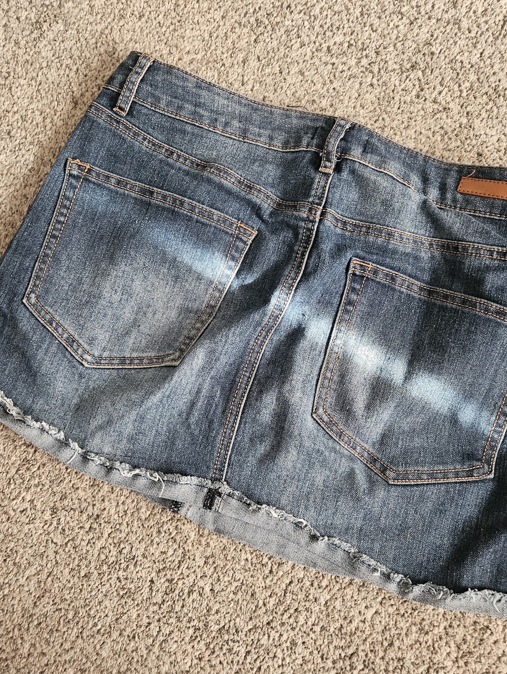 DollHouse Mini Denim Skirt